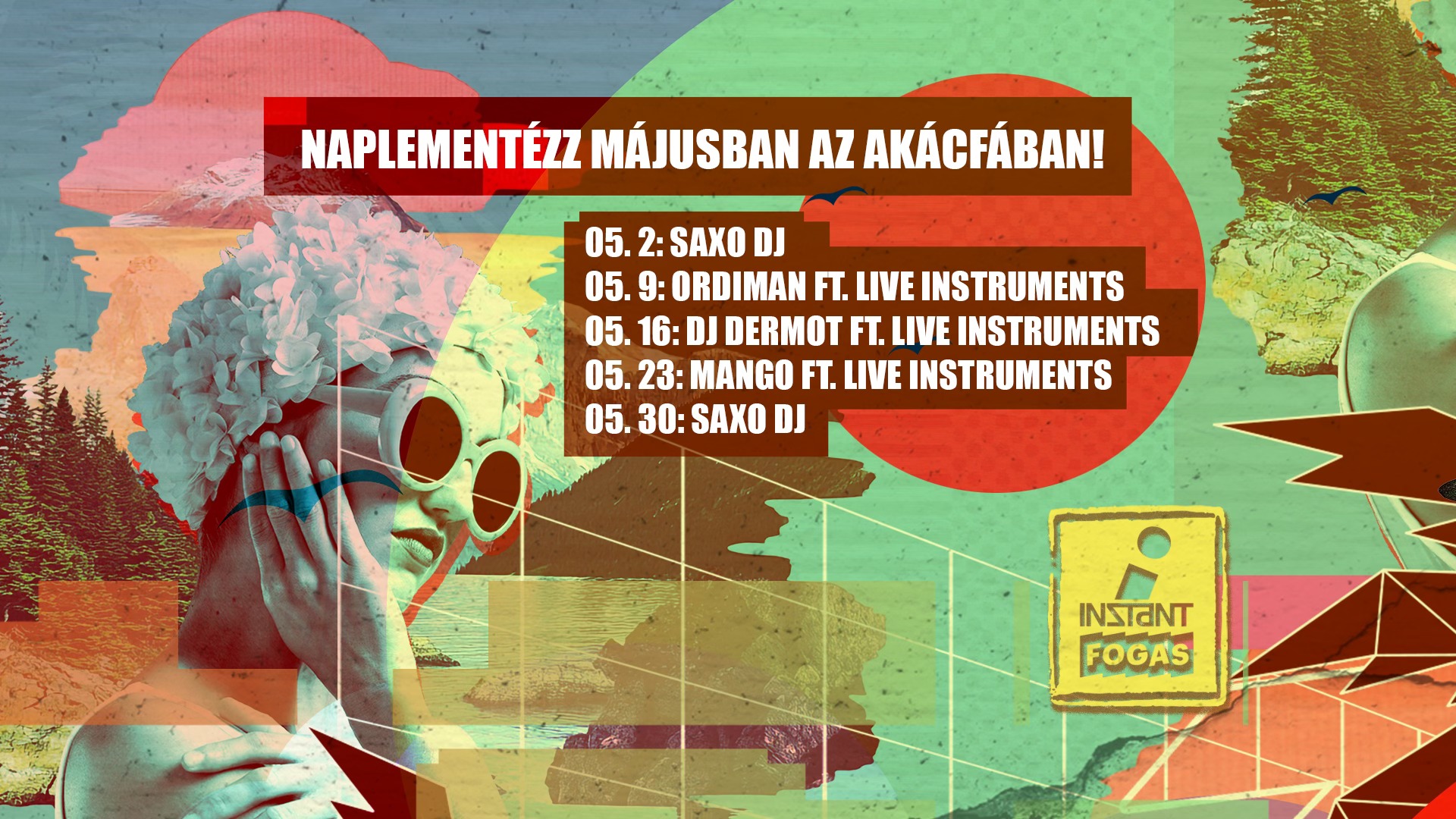 Naplementézz májusban az Akácfában • FOGAS // Ingyenes