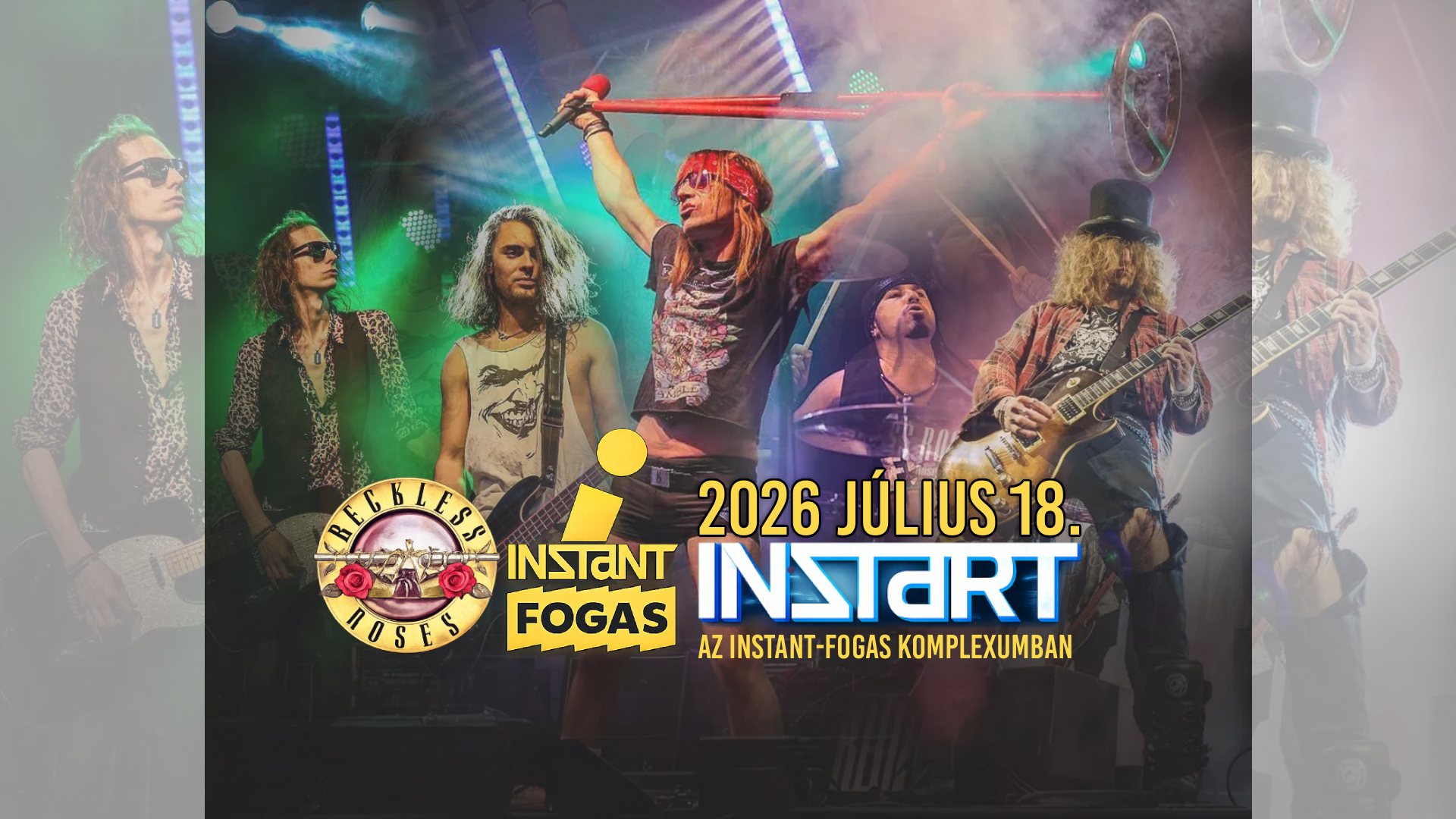 InStart // Reckless Roses – Guns N’ Roses Tribute • INSTANT // Ingyenes