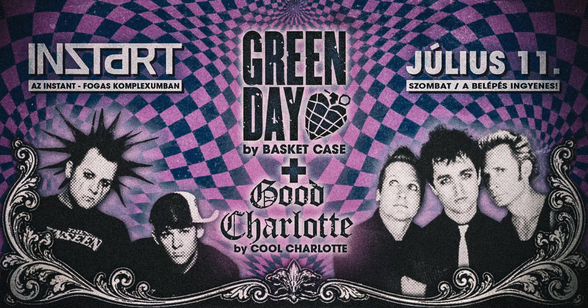 InStart // Basket Case-Green Day Tribute x Cool Charlotte-Good Charlotte Tribute • INSTANT//Ingyenes