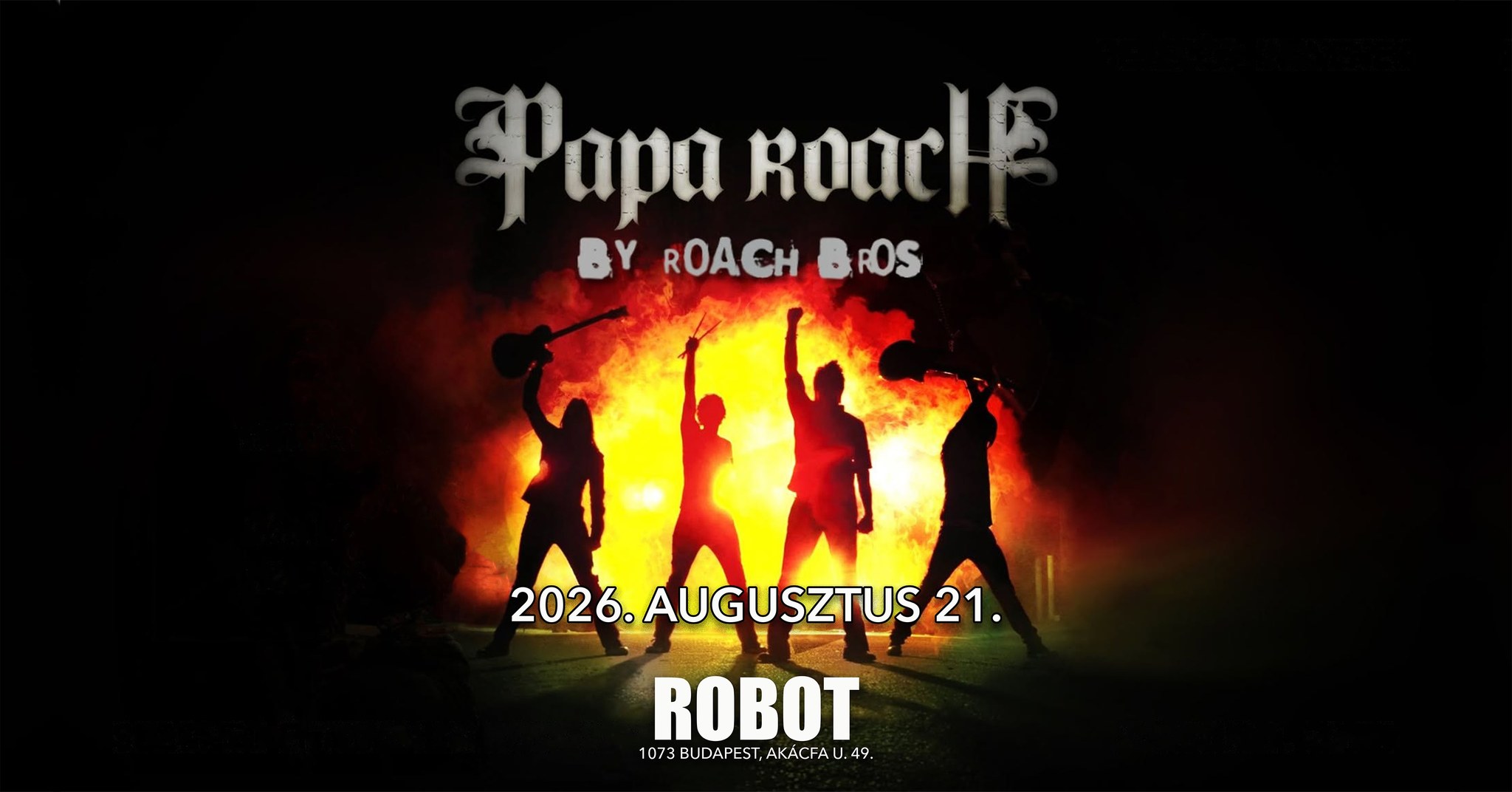Roach Bros – Papa Roach Tribute • ROBOT // Ingyenes