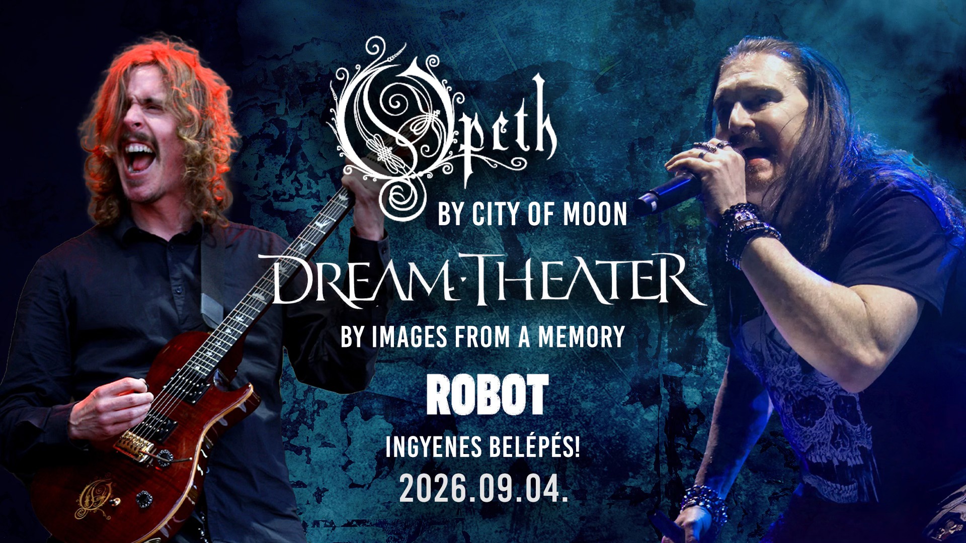 Dream Theater by Images from a Memory x Opeth by City of Moon • ROBOT // Ingyenes