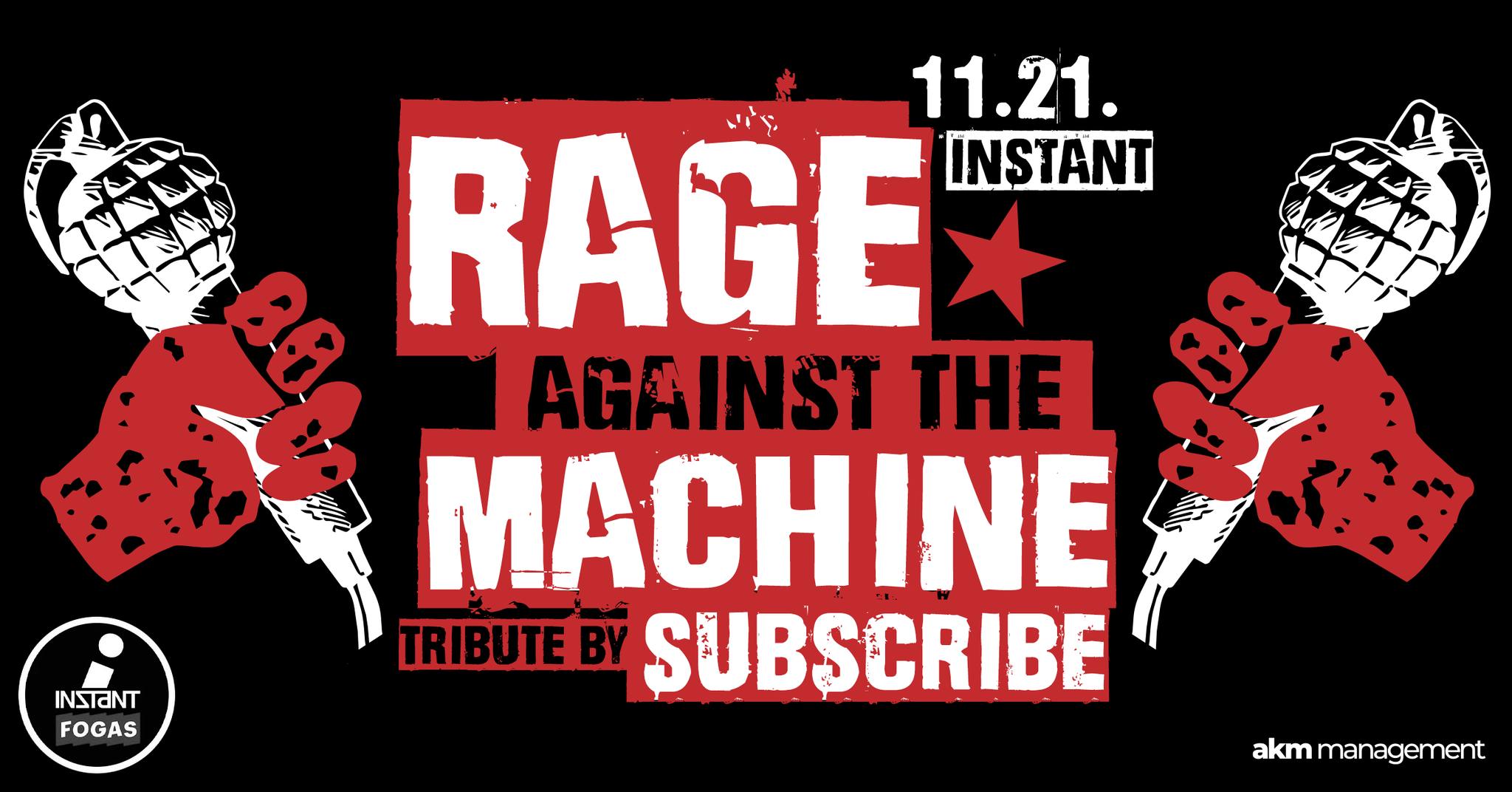 11.21. // RATM TRIBUTE BY SUBSCRIBE // Instant
