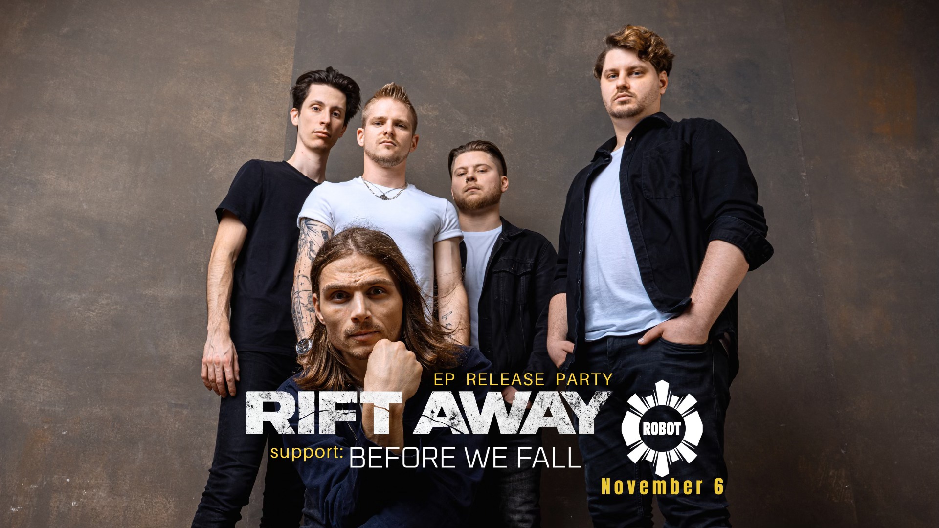 Rift Away – EP Release Party I Support: Before We Fall • ROBOT